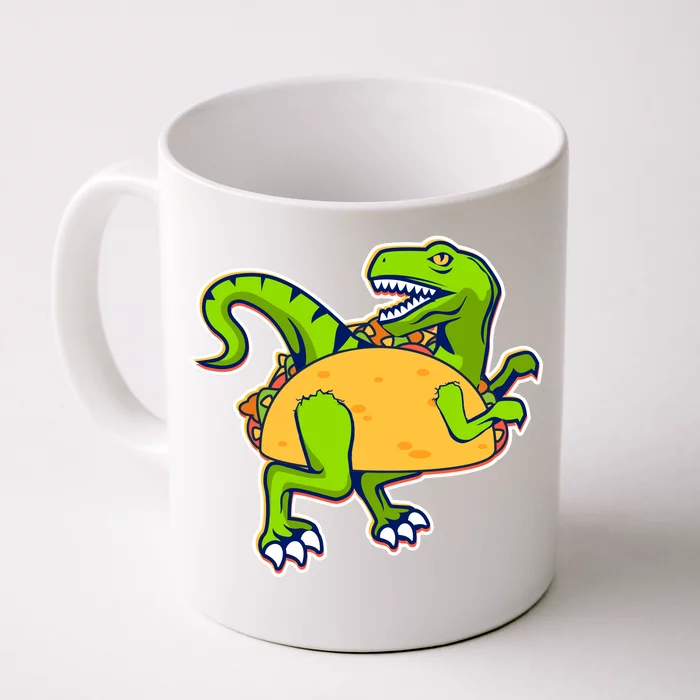 Taco-Raptor Front & Back Coffee Mug