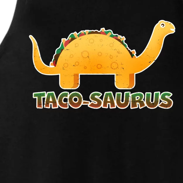 Taco-Saurus Ladies Tri-Blend Wicking Tank