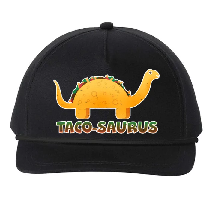 Taco-Saurus Snapback Five-Panel Rope Hat