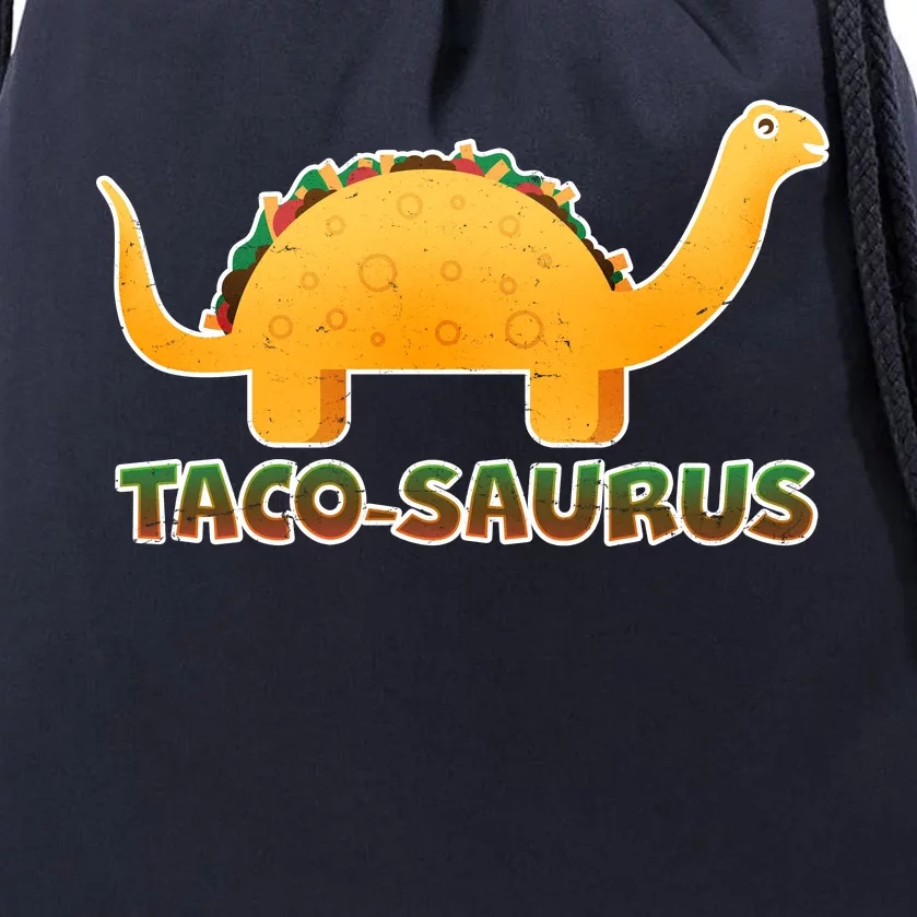 Taco-Saurus Drawstring Bag