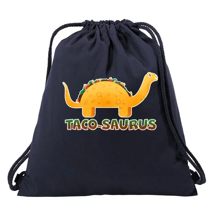 Taco-Saurus Drawstring Bag