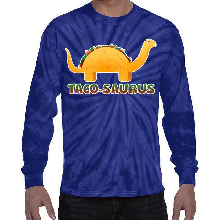 Taco-Saurus Tie-Dye Long Sleeve Shirt