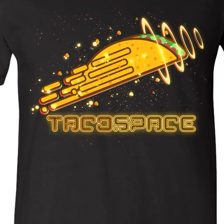 Taco Space V-Neck T-Shirt