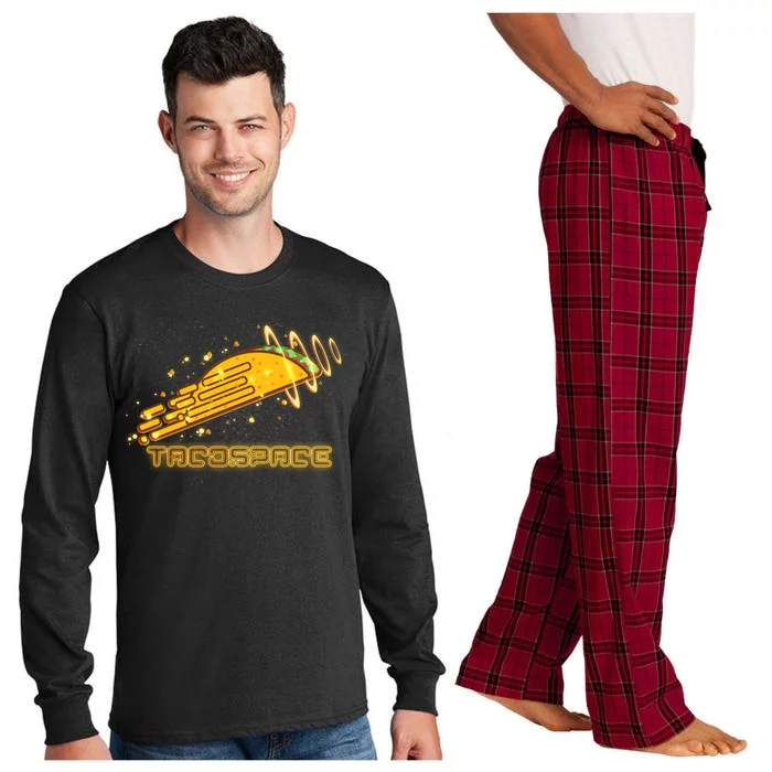 Taco Space Long Sleeve Pajama Set