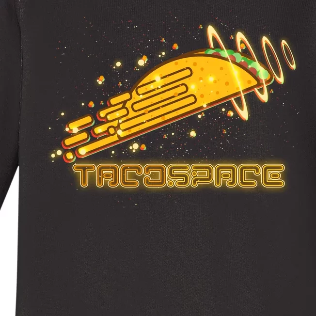 Taco Space Baby Long Sleeve Bodysuit