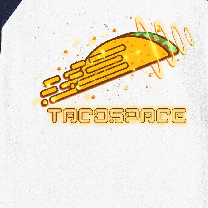 Taco Space Baseball Sleeve Shirt