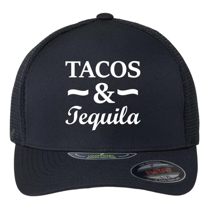 Tacos & Tequila Flexfit Unipanel Trucker Cap