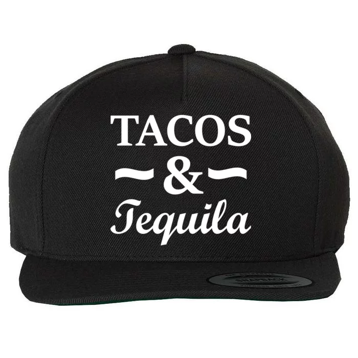 Tacos & Tequila Wool Snapback Cap