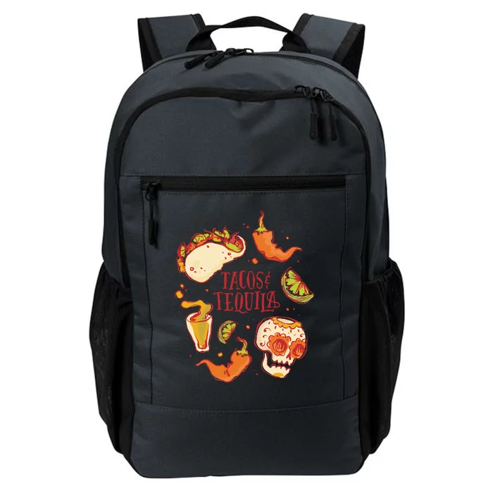 Tacos & Tequila Mexican Daily Commute Backpack