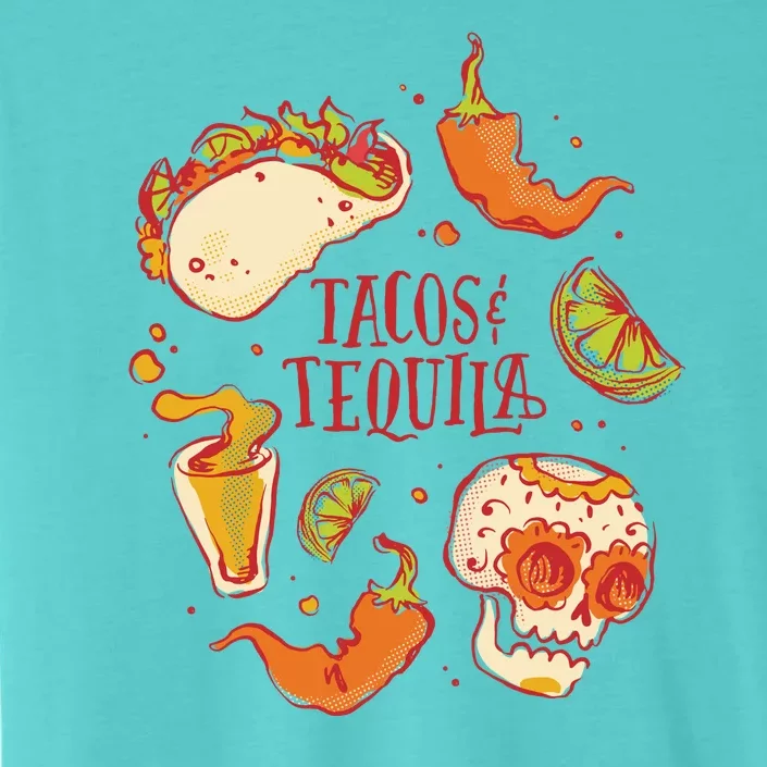 Tacos & Tequila Mexican ChromaSoft Performance T-Shirt