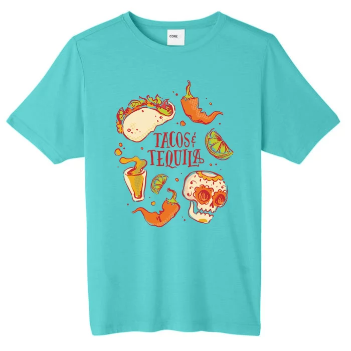 Tacos & Tequila Mexican ChromaSoft Performance T-Shirt