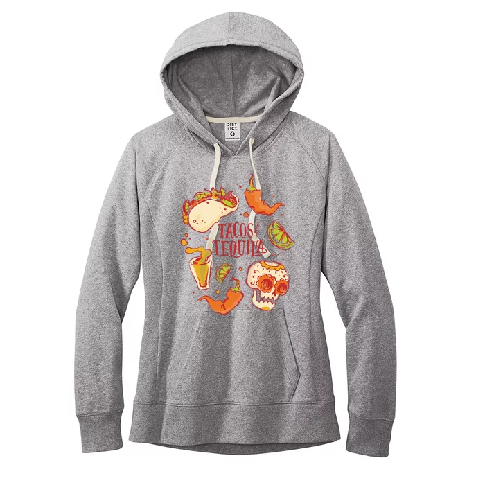 Tacos & Tequila Mexican Women's Fleece Hoodie