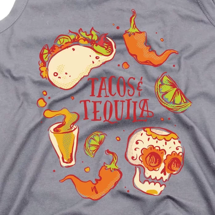 Tacos & Tequila Mexican Tank Top