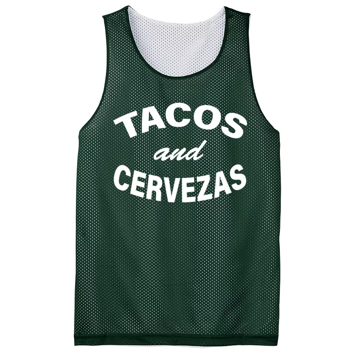 Tacos And Cervezas Mesh Reversible Basketball Jersey Tank