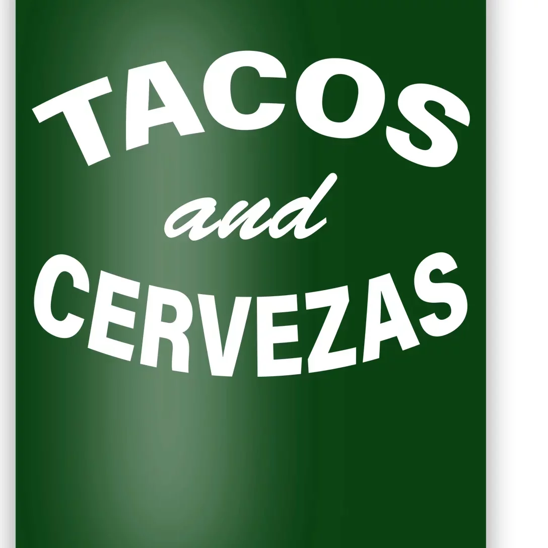 Tacos And Cervezas Poster