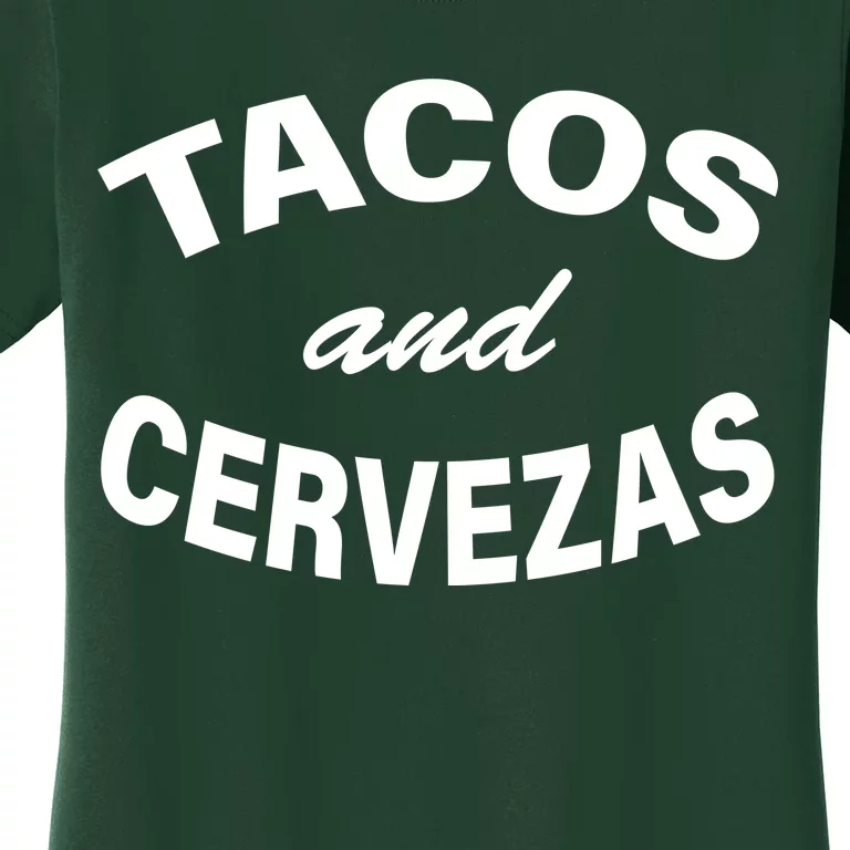 Tacos And Cervezas Women's T-Shirt