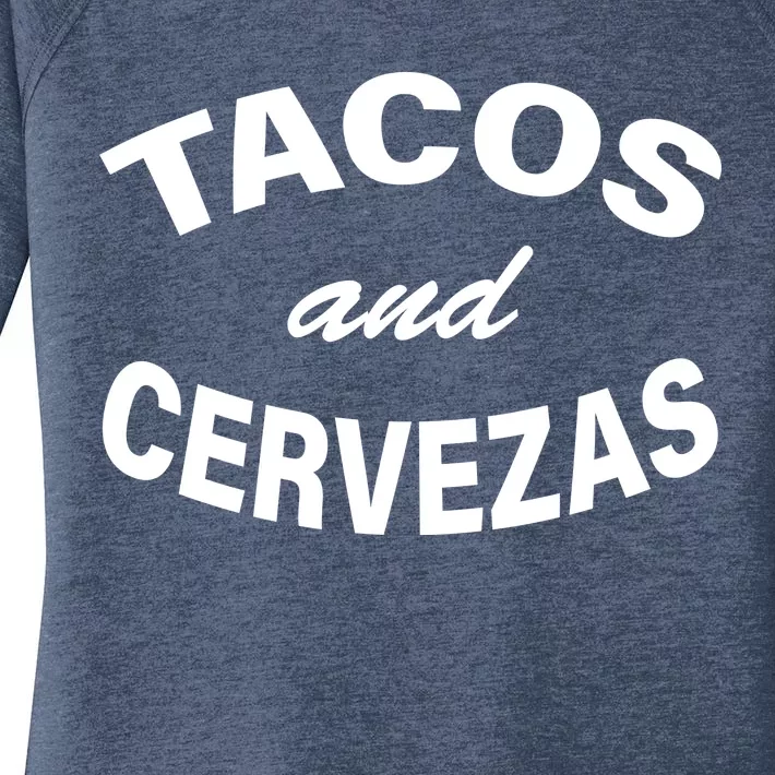 Tacos And Cervezas Women's Perfect Tri Tunic Long Sleeve Shirt