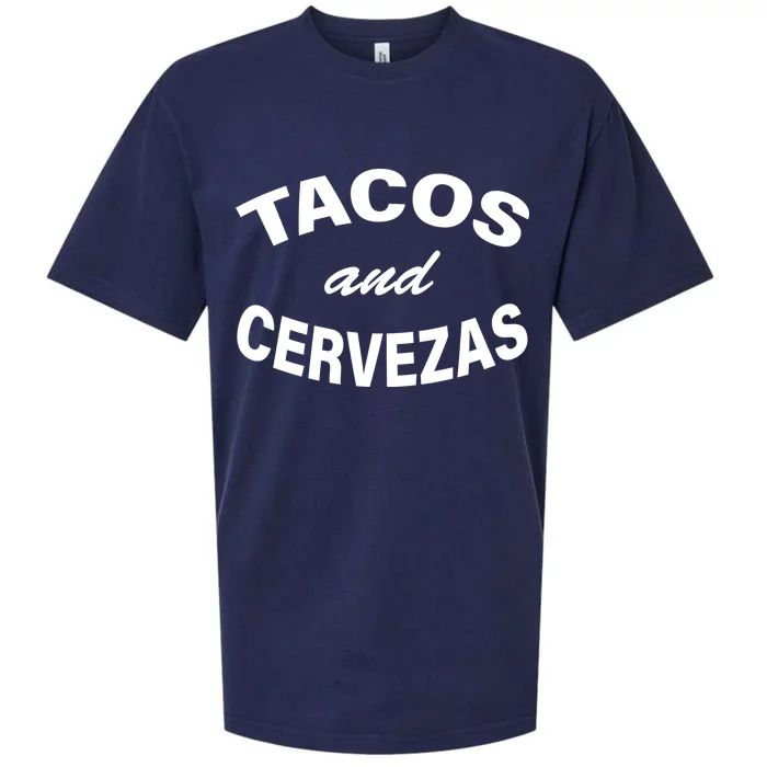 Tacos And Cervezas Sueded Cloud Jersey T-Shirt