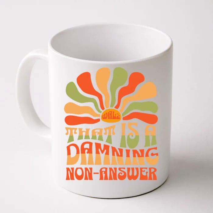 ThatS A Damning Non Answer Harriswalz 2024 Front & Back Coffee Mug