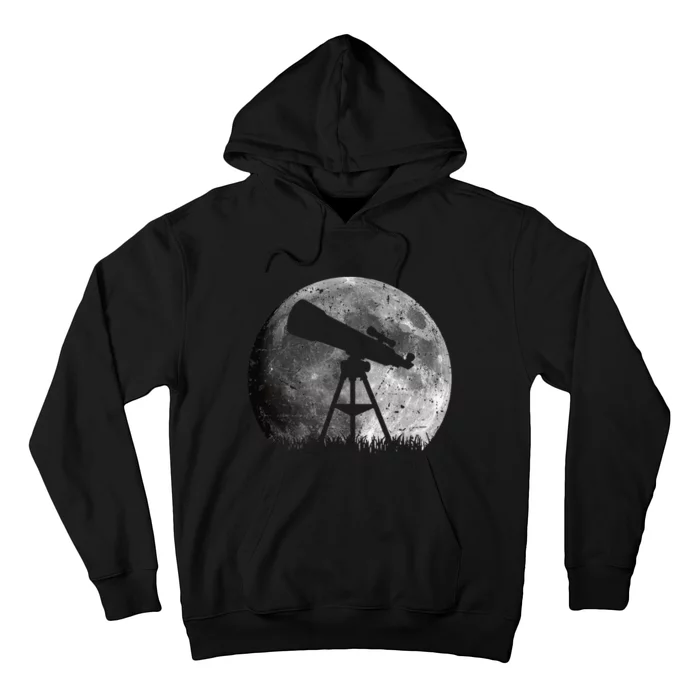 Telescope Astronomy Design For Space Fans Hoodie