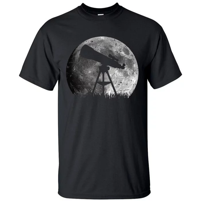 Telescope Astronomy Design For Space Fans Tall T-Shirt