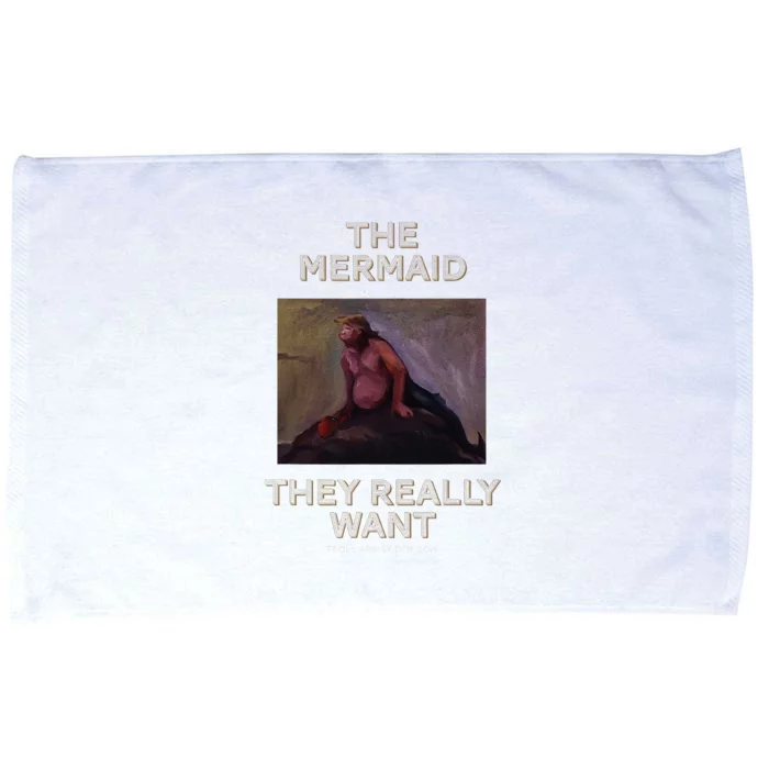 Troll Artist Dot Com The Mermaid They Really Want Microfiber Hand Towel