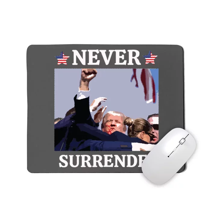 Trump Assassination Donald Trump Assassination Fight Mousepad