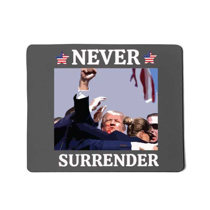 Trump Assassination Donald Trump Assassination Fight Mousepad