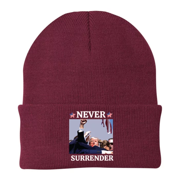 Trump Assassination Donald Trump Assassination Fight Knit Cap Winter Beanie