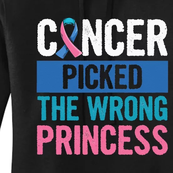 Thyroid Awareness Design For A Thyroid Cancer Warrior Women's Pullover Hoodie