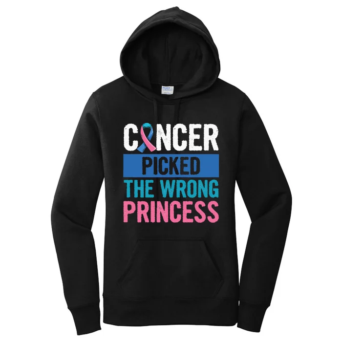 Thyroid Awareness Design For A Thyroid Cancer Warrior Women's Pullover Hoodie