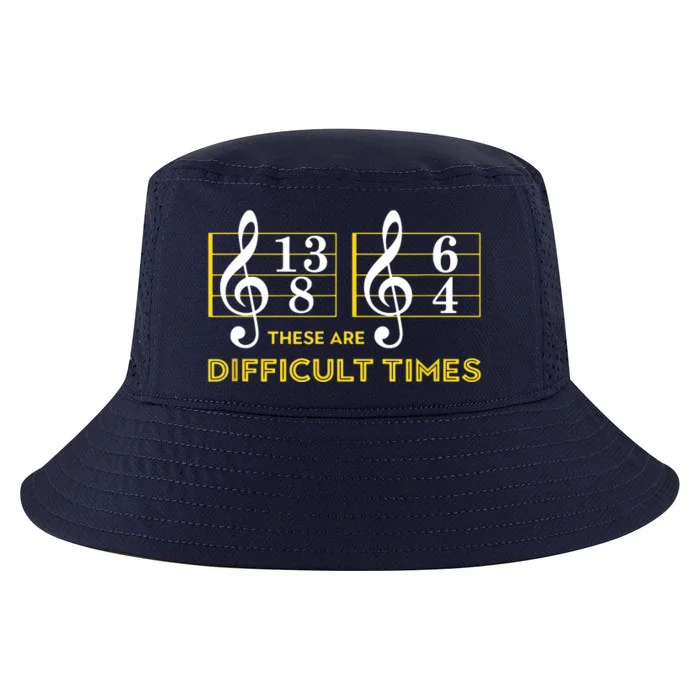 These Are Difficult Times Music Lover Gifts Cool Comfort Performance Bucket Hat