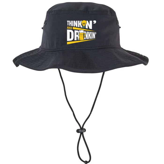 Thinkin And Drinkin | Pub Quiz Game | Trivia Night Legacy Cool Fit Booney Bucket Hat