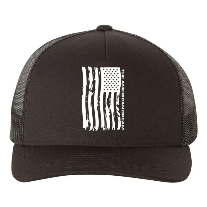 The American Dream Usa American Flag Patriotic Apparel Proudly Patriotic Yupoong Adult 5-Panel Trucker Hat