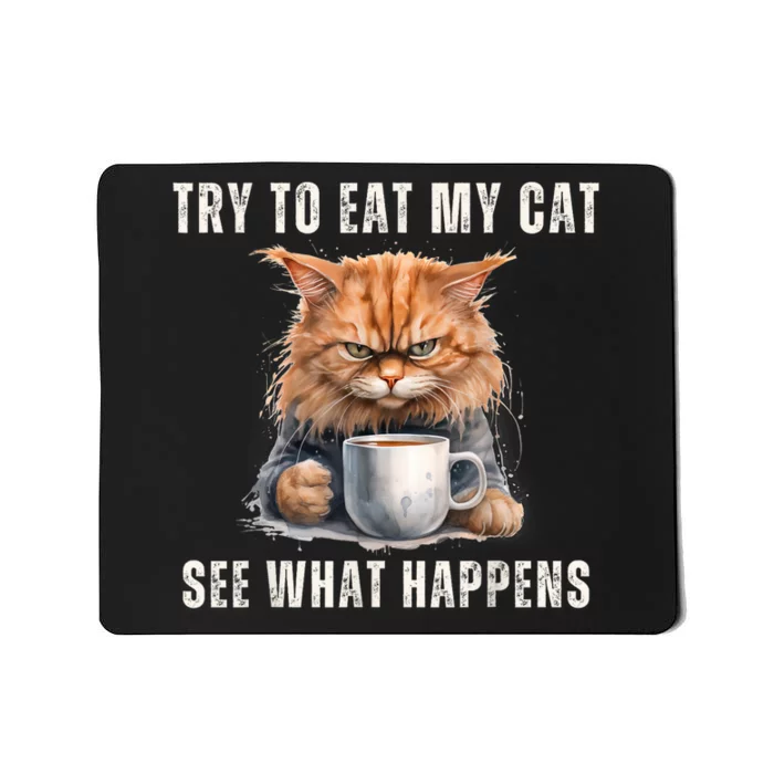 They Are Eating The Dogs Cats Pets Funny Trump Kamala 2024 Mousepad