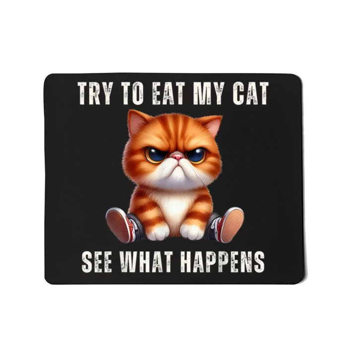 They Are Eating The Dogs Cats Pets Funny Trump Kamala 2024 Mousepad