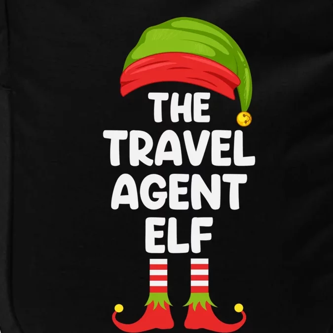 Travel Agent Elf Matching Family Christmas Great Gift Impact Tech Backpack