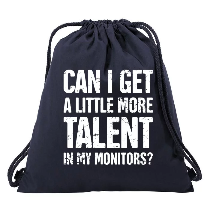 Talent Audio Engineer Funny Sound Guy Drawstring Bag