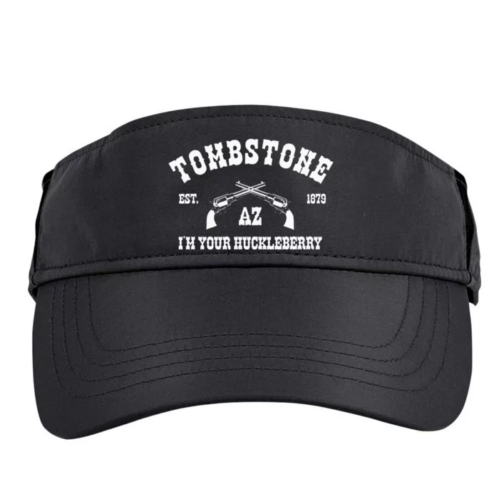 Tombstone Az Est. 1879 IM Your Huckleberry Adult Drive Performance Visor