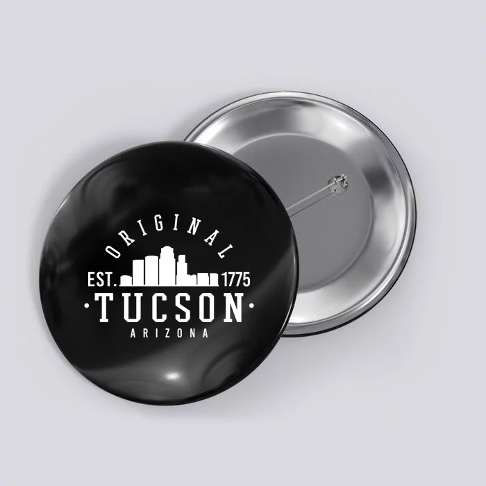 Tucson Arizona Est 1775 Skyline Button