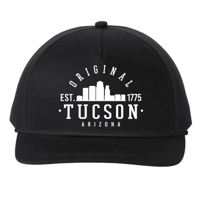 Tucson Arizona Est 1775 Skyline Snapback Five-Panel Rope Hat