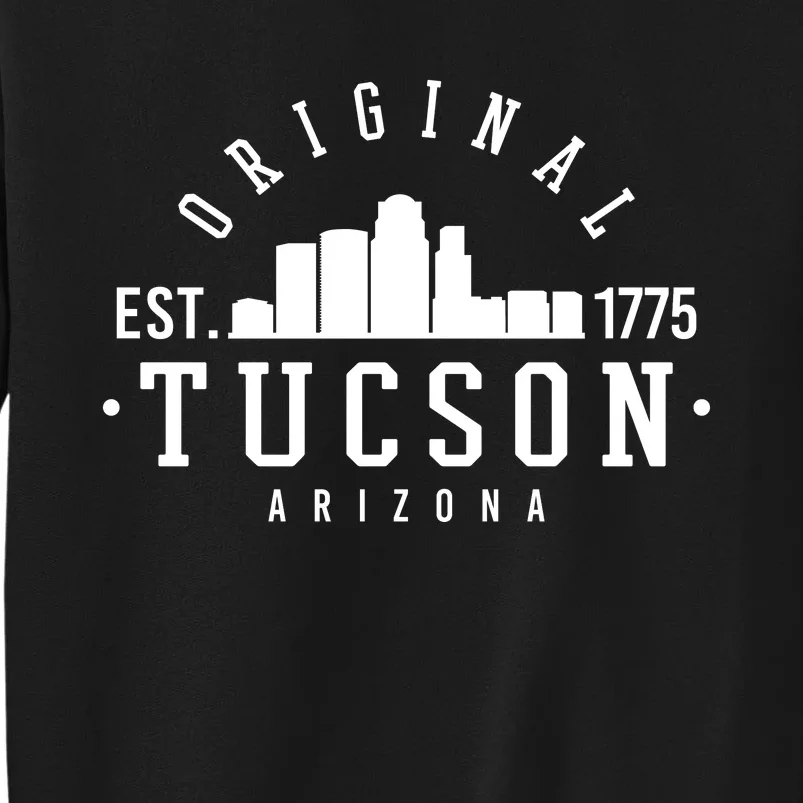 Tucson Arizona Est 1775 Skyline Tall Sweatshirt