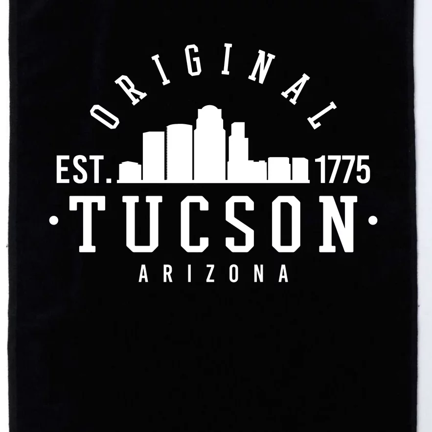 Tucson Arizona Est 1775 Skyline Platinum Collection Golf Towel