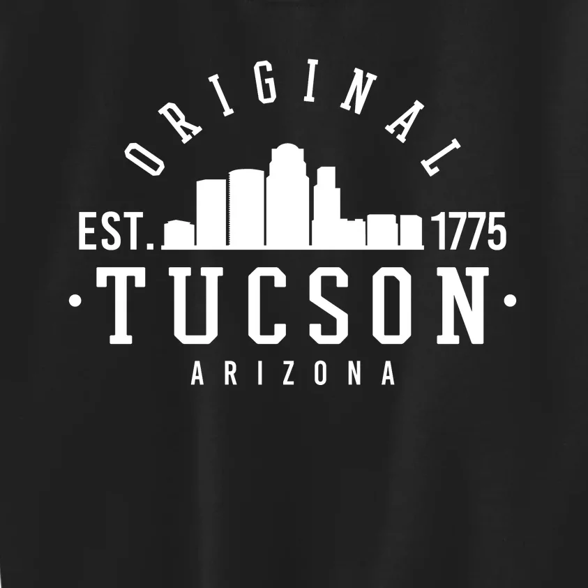 Tucson Arizona Est 1775 Skyline Kids Sweatshirt