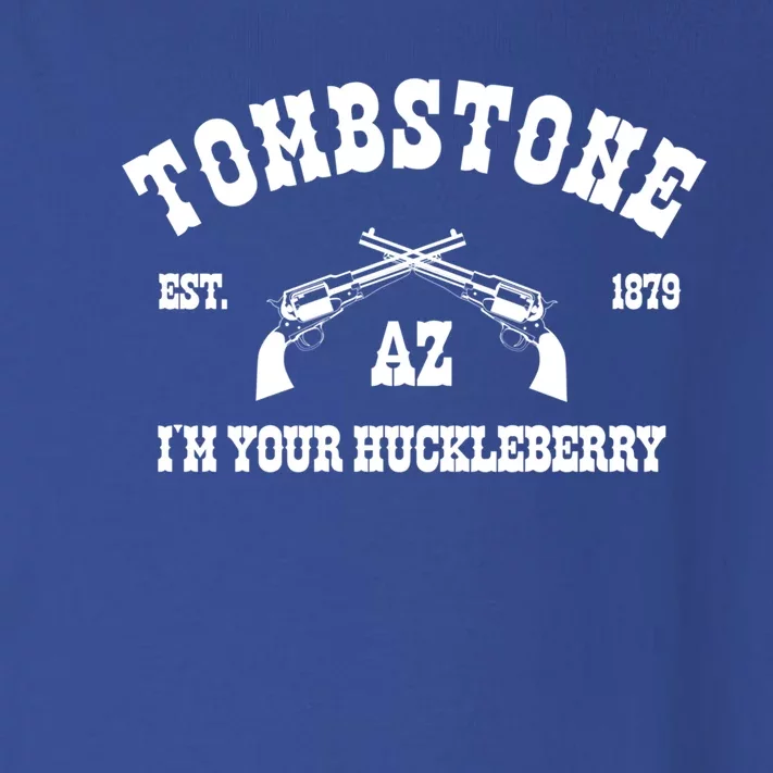 Tombstone Az Est 1879 Gift Im Your Huckleberry Gift Great Gift Toddler Long Sleeve Shirt