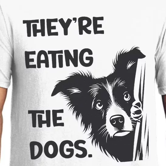 They Are Eating The Dogs Usa Election Trump 2024 Harris Pajama Set