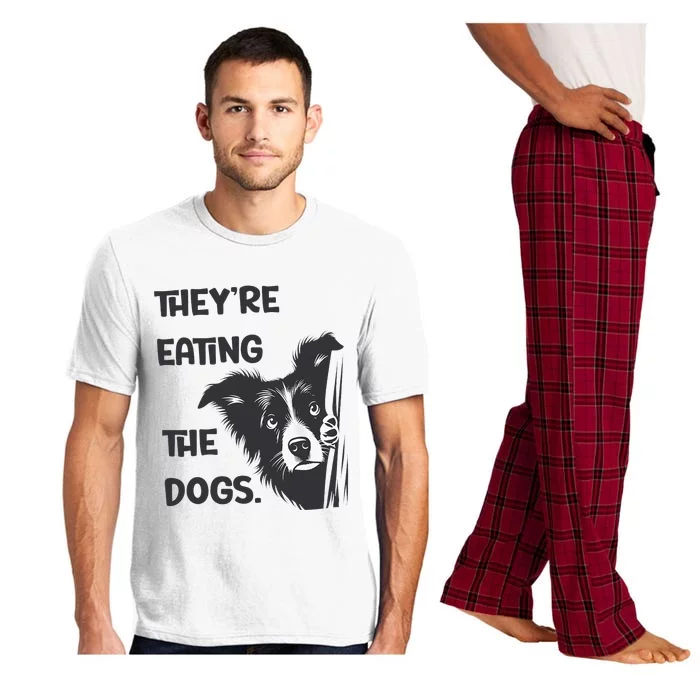 They Are Eating The Dogs Usa Election Trump 2024 Harris Pajama Set