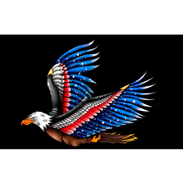 Tattoo American Eagle Bumper Sticker