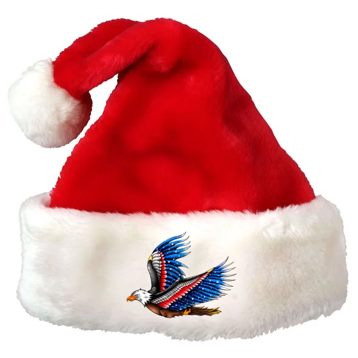 Tattoo American Eagle Premium Christmas Santa Hat