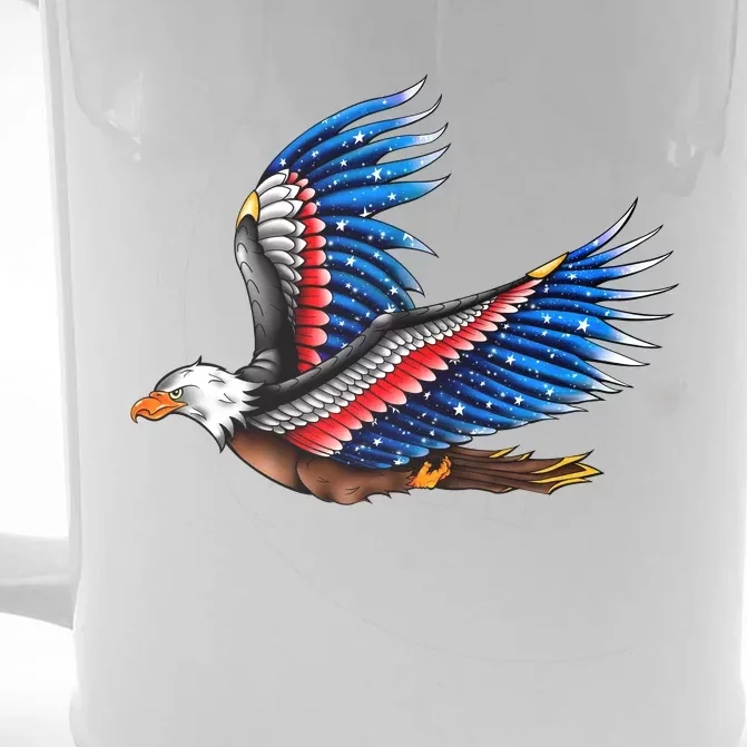 Tattoo American Eagle Front & Back Beer Stein